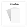 A Picture of product UNV-35615 Universal® Scratch Pads Unruled, 5 x 8, White, 100 Sheets, 12/Pack