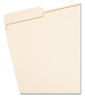 A Picture of product SMD-10335 Smead™ Reinforced Tab Manila File Folder Folders, 1/3-Cut Tabs: Left Position, Letter Size, 0.75" Expansion, 11-pt 100/Box