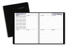 A Picture of product AAG-G53500 AT-A-GLANCE® DayMinder® Open-Schedule Weekly Appointment Book 8.75 x 7, Black Cover, 12-Month (Jan to Dec): 2025