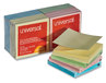 A Picture of product UNV-35619 Universal® Fan-Folded Self-Stick Pop-Up Note Pads 3" x Assorted Pastel Colors, 100 Sheets/Pad, 12 Pads/Pack