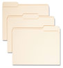 A Picture of product SMD-10338 Smead™ Top Tab File Folders with Antimicrobial Product Protection 1/3-Cut Tabs: Assorted, Letter, 0.75" Expansion, Manila, 100/Box