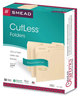 A Picture of product SMD-10341 Smead™ CutLess® File Folders 1/3-Cut Tabs: Assorted, Letter Size, 0.75" Expansion, Manila, 100/Box