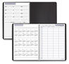 A Picture of product AAG-G56000 AT-A-GLANCE® DayMinder® Four-Person Group Daily Appointment Book 11 x 8, Black Cover, 12-Month (Jan to Dec): 2025