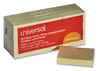 A Picture of product UNV-35662 Universal® Self-Stick Note Pads 1.5" x 2", Yellow, 100 Sheets/Pad, 12 Pads/Pack