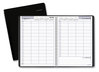 A Picture of product AAG-G56000 AT-A-GLANCE® DayMinder® Four-Person Group Daily Appointment Book 11 x 8, Black Cover, 12-Month (Jan to Dec): 2024