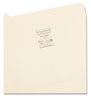 A Picture of product SMD-10350 Smead™ Manila File Folders 1/5-Cut Tabs: Assorted, Letter Size, 0.75" Expansion, 100/Box