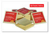 A Picture of product UNV-35664 Universal® Fan-Folded Self-Stick Pop-Up Note Pads 3" x Yellow, 100 Sheets/Pad, 12 Pads/Pack