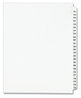 A Picture of product AVE-01336 Avery® Preprinted Style Legal Dividers Exhibit Side Tab Index 25-Tab, 151 to 175, 11 x 8.5, White, 1 Set, (1336)