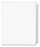 A Picture of product AVE-01337 Avery® Preprinted Style Legal Dividers Exhibit Side Tab Index 25-Tab, 176 to 200, 11 x 8.5, White, 1 Set, (1337)