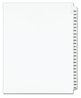 A Picture of product AVE-01339 Avery® Preprinted Style Legal Dividers Exhibit Side Tab Index 25-Tab, 226 to 250, 11 x 8.5, White, 1 Set, (1339)