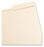 A Picture of product SMD-10386 Smead™ Reinforced Guide Height File Folders 2/5-Cut Tabs: Right Position, Letter Size, 0.75" Expansion, Manila, 100/Box