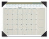 A Picture of product AAG-HT1500 AT-A-GLANCE® Executive® Monthly Desk Pad Calendar 22 x 17, White Sheets, Black Corners, 12-Month (Jan to Dec): 2025