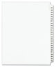 A Picture of product AVE-01342 Avery® Preprinted Style Legal Dividers Exhibit Side Tab Index 25-Tab, 301 to 325, 11 x 8.5, White, 1 Set, (1342)