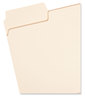 A Picture of product SMD-10401 Smead™ SuperTab® Top Tab File Folders 1/3-Cut Tabs: Assorted, Letter Size, 0.75" Expansion, 14-pt Manila, 50/Box