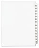 A Picture of product AVE-01343 Avery® Preprinted Style Legal Dividers Exhibit Side Tab Index 25-Tab, 326 to 350, 11 x 8.5, White, 1 Set, (1343)