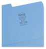 A Picture of product SMD-10410 Smead™ SuperTab® Colored File Folders 1/3-Cut Tabs: Assorted, Letter Size, 0.75" Expansion, 14-pt Stock, Colors, 50/Box