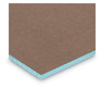 A Picture of product UNV-35850 Universal® Colored Perforated Ruled Writing Pads Narrow Rule, 50 Blue 5 x 8 Sheets, Dozen