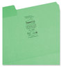 A Picture of product SMD-10480 Smead™ Erasable SuperTab® File Folders 1/3-Cut Tabs: Assorted, Letter Size, 0.75" Expansion, Colors, 24/Pack