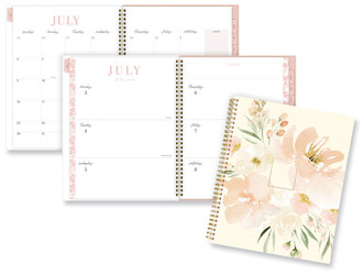 Cambridge® Leah Bisch Academic Year Weekly/Monthly Planner Floral Art, 11 x 9.87, Cover, 12-Month (July to June): 2023 2024