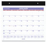 A Picture of product AAG-PM15RP28 AT-A-GLANCE® Repositionable Wall Calendar 15 x 12, White/Blue/Red Sheets, 12-Month (Jan to Dec): 2024