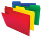 A Picture of product SMD-10516 Smead™ SuperTab® Top Tab File Folders 1/3-Cut Tabs: Assorted, Letter Size, 0.75" Expansion, Polypropylene, 12/Pack