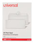 A Picture of product UNV-36001 Universal® Peel Seal Strip Business Envelope #9, Square Flap, Self-Adhesive Closure, 3.88 x 8.88, White, 500/Box