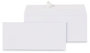 Universal® Peel Seal Strip Business Envelope #9, Square Flap, Self-Adhesive Closure, 3.88 x 8.88, White, 500/Box
