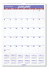 A Picture of product AAG-PM228 AT-A-GLANCE® Monthly Wall Calendar with Ruled Daily Blocks 12 x 17, White Sheets, 12-Month (Jan to Dec): 2024