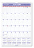 A Picture of product AAG-PM228 AT-A-GLANCE® Monthly Wall Calendar with Ruled Daily Blocks 12 x 17, White Sheets, 12-Month (Jan to Dec): 2025