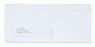 A Picture of product UNV-36005 Universal® Peel Seal Strip Business Envelope Address Window, #10, Square Flap, Self-Adhesive Closure, 4.13 x 9.5, White, 500/Box