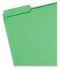 A Picture of product SMD-11641 Smead™ Reinforced Top Tab Colored File Folders 1/3-Cut Tabs: Assorted, Letter Size, 0.75" Expansion, Colors, 12/Pack