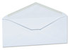 A Picture of product UNV-36319 Universal® Business Envelope Open-Side #10, Monarch Flap, Gummed Closure, 4.13 x 9.5, White, 250/Carton