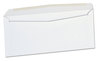 A Picture of product UNV-36320 Universal® Business Envelope Open-Side #10, Commercial Flap, Side Seam, Gummed Closure, 4.13 x 9.5, White, 500/Box