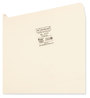 A Picture of product SMD-11777 Smead™ Indexed File Folder Sets 1/5-Cut Prelabeled Tabs: A to Z, Letter Size, 0.75" Expansion, Manila, 25/Set