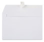 A Picture of product UNV-36322 Universal® Business Envelope Open-Side 1 Window, #10, Commercial Flap, Gummed Closure, 4.13 x 9.5, White, 250/Box