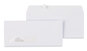 A Picture of product UNV-36322 Universal® Business Envelope Open-Side 1 Window, #10, Commercial Flap, Gummed Closure, 4.13 x 9.5, White, 250/Box