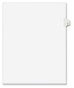 A Picture of product AVE-01406 Avery® Preprinted Style Legal Dividers Exhibit Side Tab Index 26-Tab, F, 11 x 8.5, White, 25/Pack, (1406)