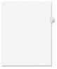 A Picture of product AVE-01407 Avery® Preprinted Style Legal Dividers Exhibit Side Tab Index 26-Tab, G, 11 x 8.5, White, 25/Set, (1407)