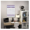 A Picture of product AAG-PM628 AT-A-GLANCE® Three-Month Wall Calendar 15.5 x 22.75, White Sheets, 12-Month (Jan to Dec): 2025