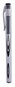 A Picture of product UNV-39620 Universal™ Gel Stick Pen Medium 0.7 mm, Black Ink, Silver/Black Barrel, Dozen