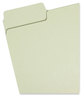 A Picture of product SMD-11961 Smead™ SuperTab® Colored File Folders 1/3-Cut Tabs: Assorted, Letter Size, 0.75" Expansion, 11-pt Stock, Color Assortment 2, 100/Box