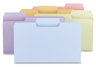 A Picture of product SMD-11962 Smead™ SuperTab® Colored File Folders 1/3-Cut Tabs: Assorted, Legal Size, 0.75" Expansion, 11-pt Stock, Pastel Assortment, 100/Box