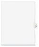 A Picture of product AVE-01415 Avery® Preprinted Style Legal Dividers Exhibit Side Tab Index 26-Tab, O, 11 x 8.5, White, 25/Pack, (1415)