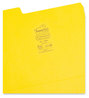 A Picture of product SMD-11984 Smead™ SuperTab® Colored File Folders 1/3-Cut Tabs: Assorted, Letter Size, 0.75" Expansion, 11-pt Stock, Yellow, 100/Box