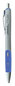A Picture of product UNV-39711 Universal™ Comfort Grip® Retractable Gel Ink Roller Ball Pen Medium 0.7 mm, Blue Gray/Blue/Silver Barrel, Dozen