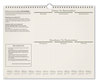 A Picture of product AAG-PMG7728 AT-A-GLANCE® Recycled Wall Calendar Unruled Blocks, 15 x 12, Sand/Green Sheets, 12-Month (Jan to Dec): 2025