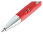 A Picture of product UNV-39712 Universal™ Comfort Grip® Retractable Gel Ink Roller Ball Pen Medium 0.7 mm, Red Gray/Red/Silver Barrel, Dozen