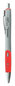 A Picture of product UNV-39712 Universal™ Comfort Grip® Retractable Gel Ink Roller Ball Pen Medium 0.7 mm, Red Gray/Red/Silver Barrel, Dozen