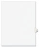 A Picture of product AVE-01418 Avery® Preprinted Style Legal Dividers Exhibit Side Tab Index 26-Tab, R, 11 x 8.5, White, 25/Pack, (1418)