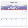 A Picture of product AAG-PMLM0228 AT-A-GLANCE® Erasable Wall Calendar 12 x 17, White Sheets, 12-Month (Jan to Dec): 2025